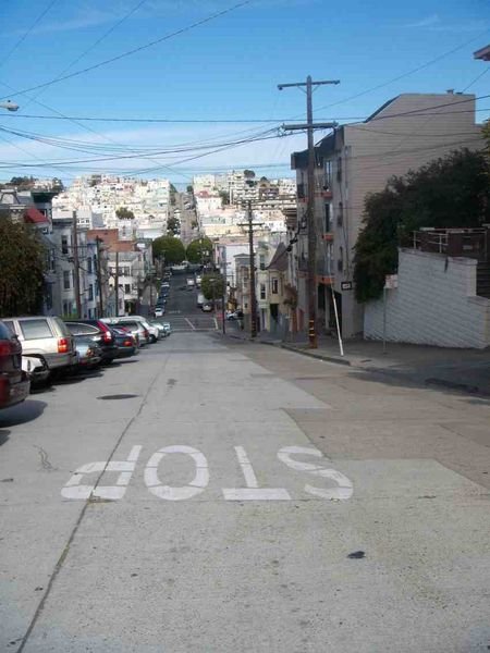Typical San Fran Street 