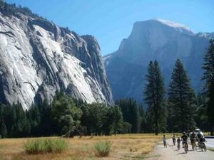 bike ride in Yosemite