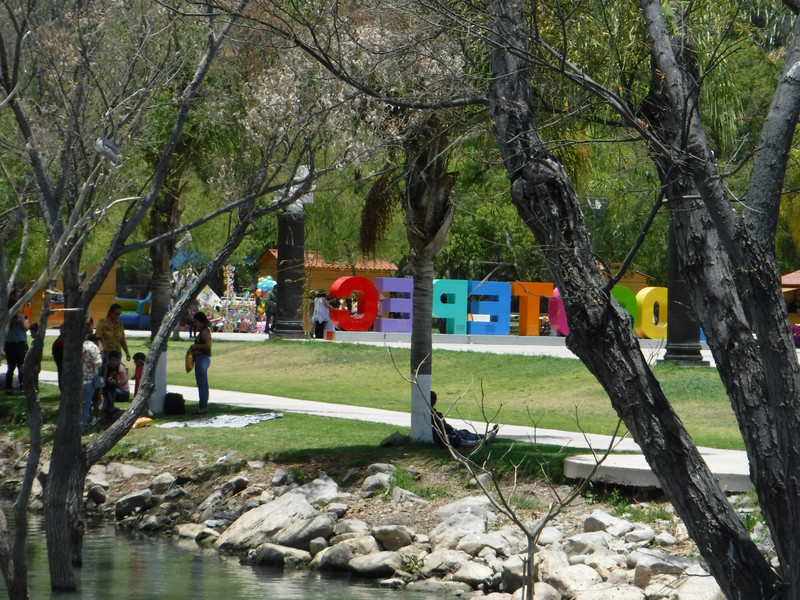 Reverse view of Jocotepec sign