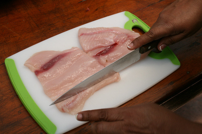 Cutting the Fish