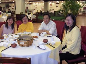 makan with Beng Hwee from SISS | Photo