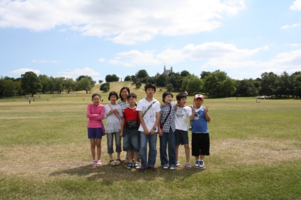 Greenwich Park group photo