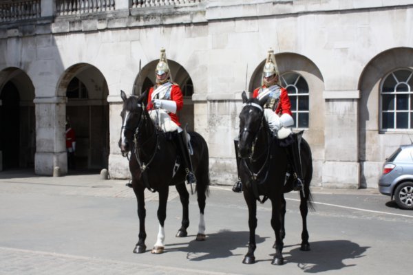 Guards on Horses