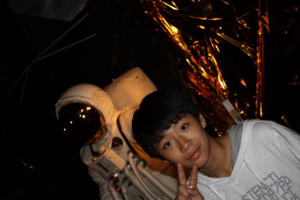 Shaun and a spaceman