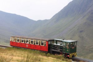Train up Mt. Snowdon