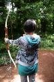 Ji Na in archery