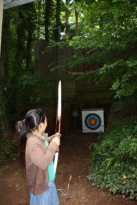 Yeo Myeong in archery
