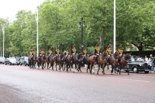 Horse march