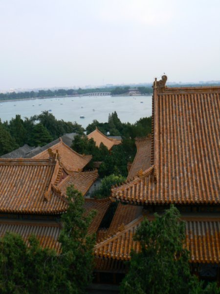 view from the summer palace
