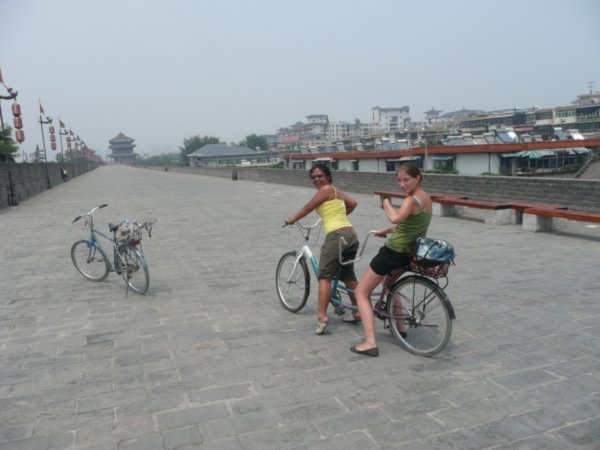 amy and me on the tandem
