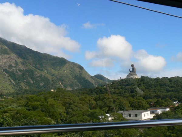Big Buddha atop of Lantau island