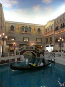 Inside the Venetian Casino
