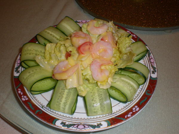 Salad with Shrimp