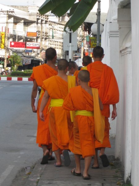 Monks in Chiang Mai