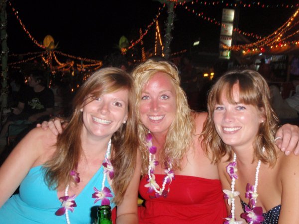 The 3 of us out in Samui