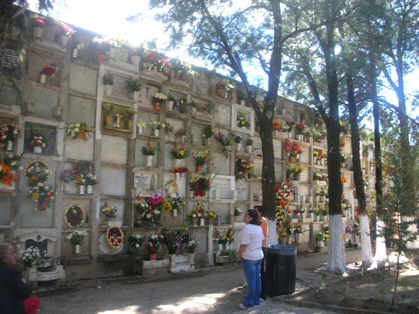 newer part of the cemetery