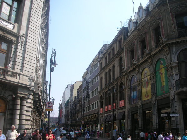 street of Mexico City