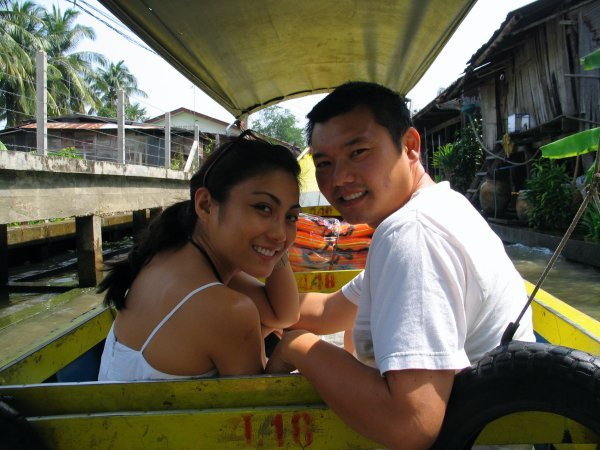 Sampan boat ride
