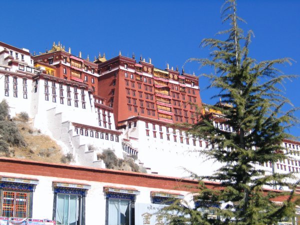 another angle of potala palace