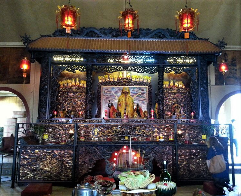 Inner temple altar
