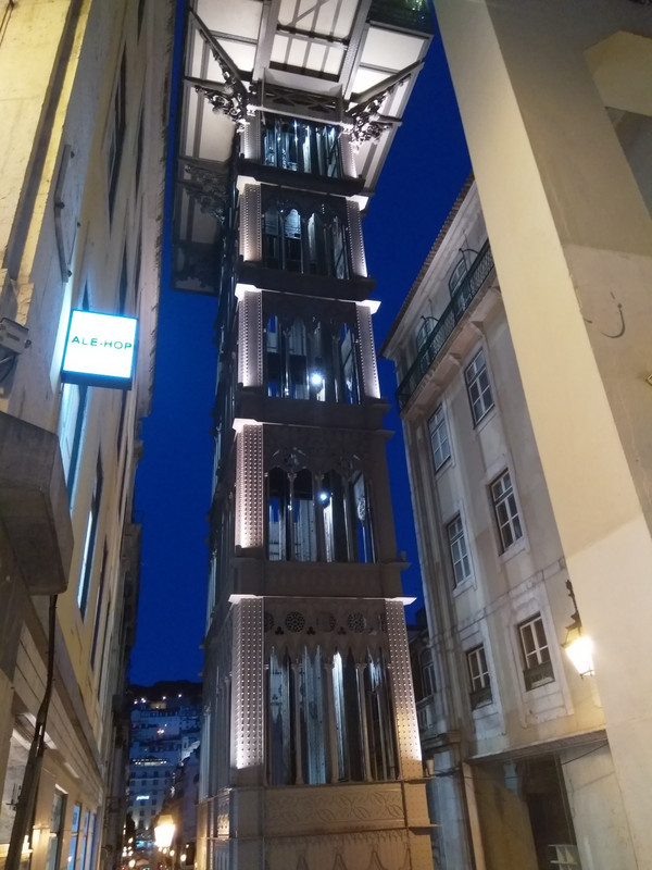 Lisbon is hilly, so has these amazing street elevators to save the pain!