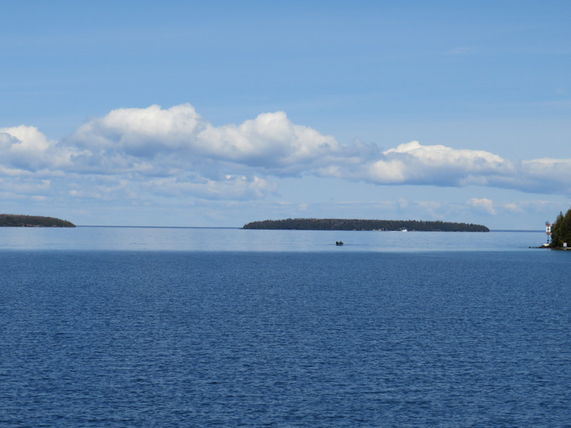 There are hundreds of islands on Lake Huron