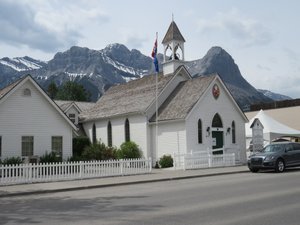 Anglican church, Canmore