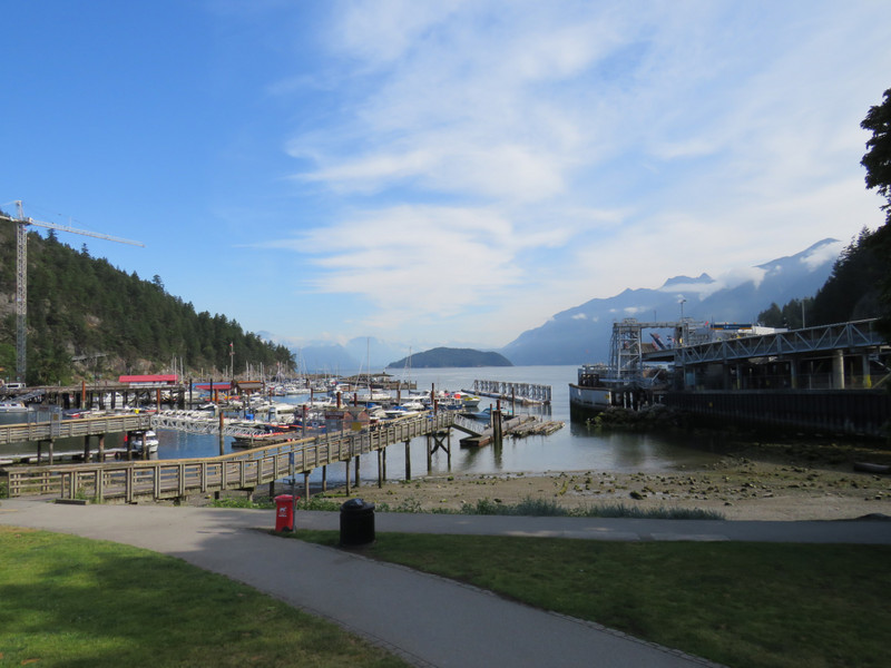 Horseshoe Bay, ferry dock on right hand side