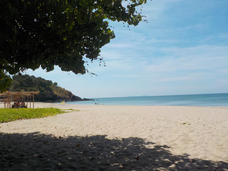 Last beach on Koh Lanta west coast