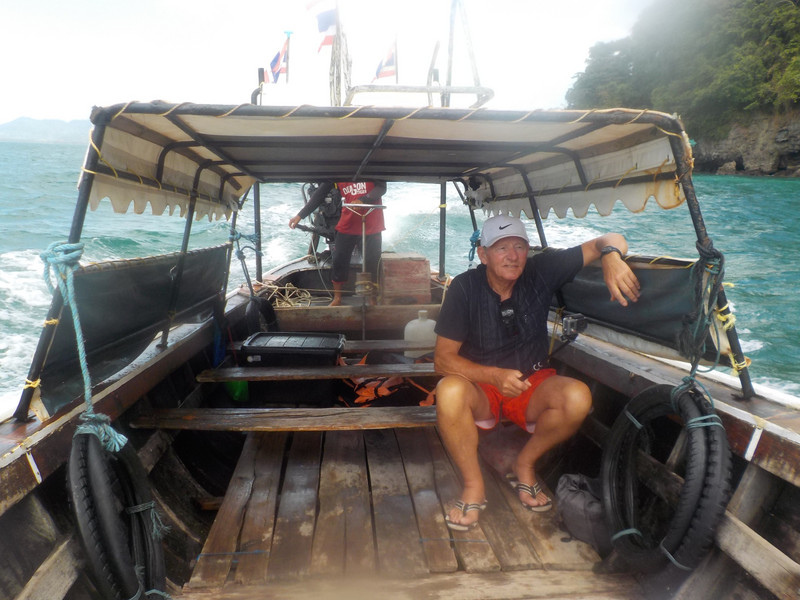 Heading to our first snorkel site, Koh Muk
