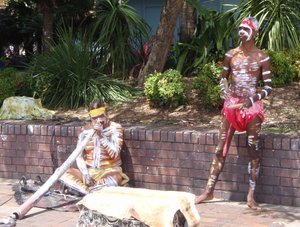 Aboriginal street performers