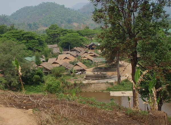 Hill village near Chiang Dao