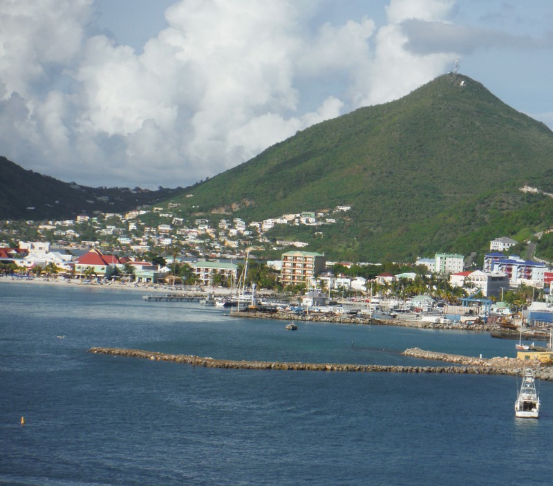 Last view of St Maarten