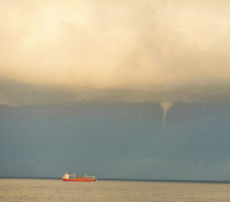 Water spout in the Bahamas