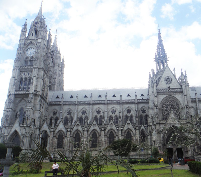 The National Basilica of Ecuador