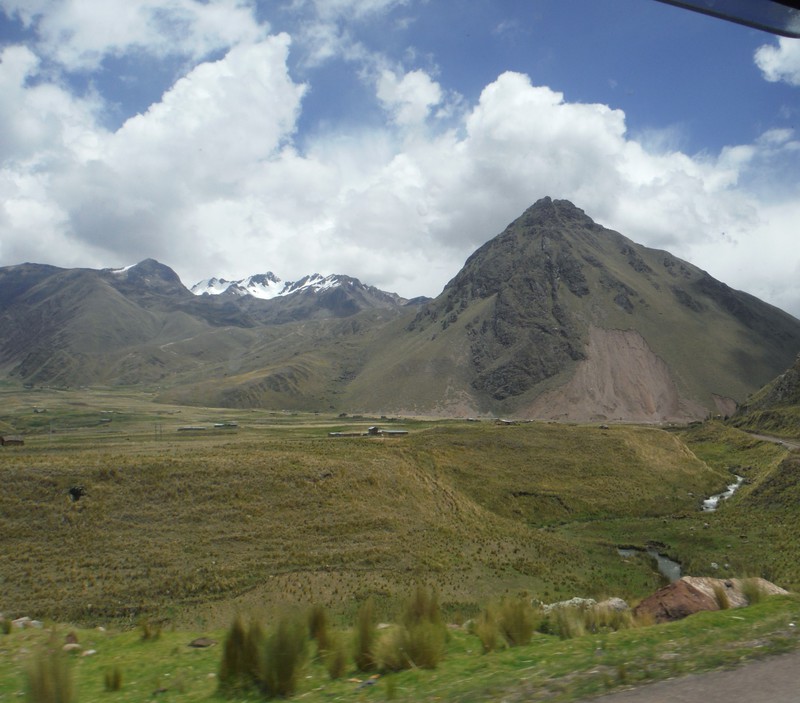 Travelling through the Andes