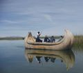Uros reed boat