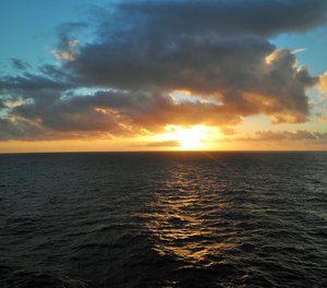 25 Sunrise, Southern Ocean, approaching Cape Horn