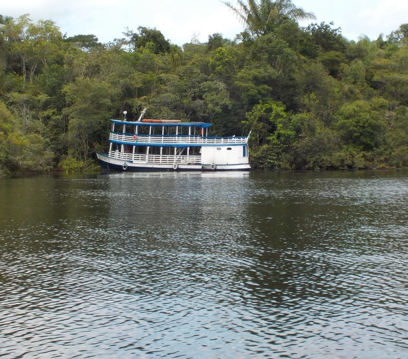 Typical Amazonian riverboat