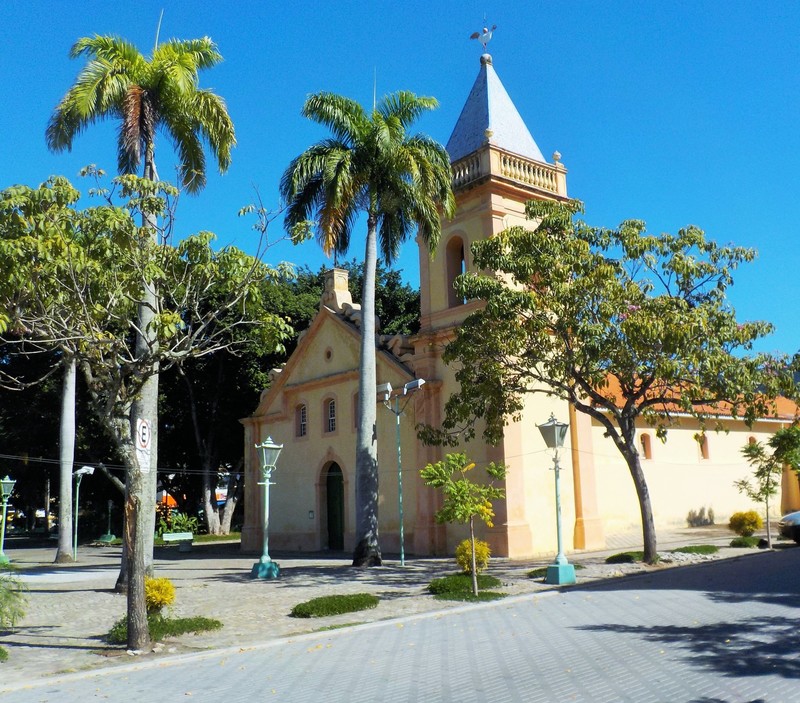 Sao Sebastiao church and plaza