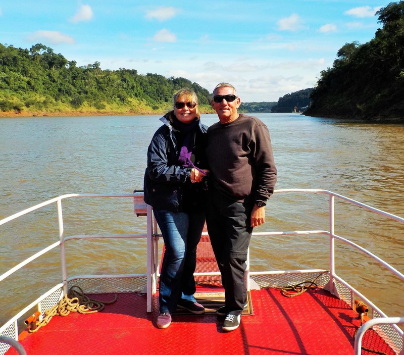 On the Rio Iguazu