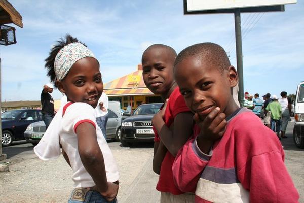 Kids in the Gugletu Township