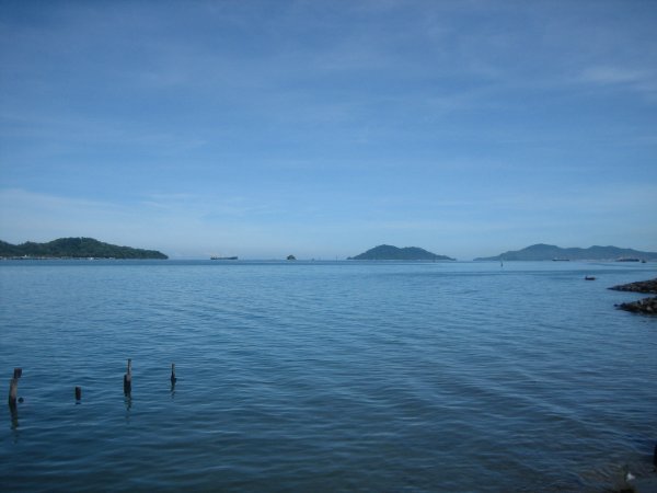 Looking out at the South China Sea from Kota Kinabalu