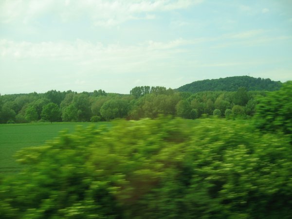 Countryside on the way to Berlin