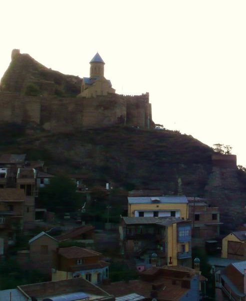 Old Fort on a hill overlooking Tbilisi