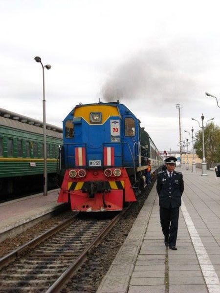Our sturdy locomotive to Beijing