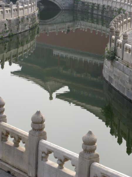 Forbidden City reflection