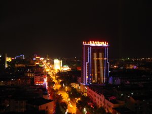 Tunxi at night