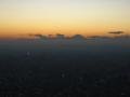 View of distant Mt Fuji