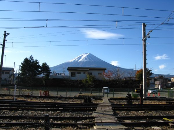 Kawaguchi-ko train station
